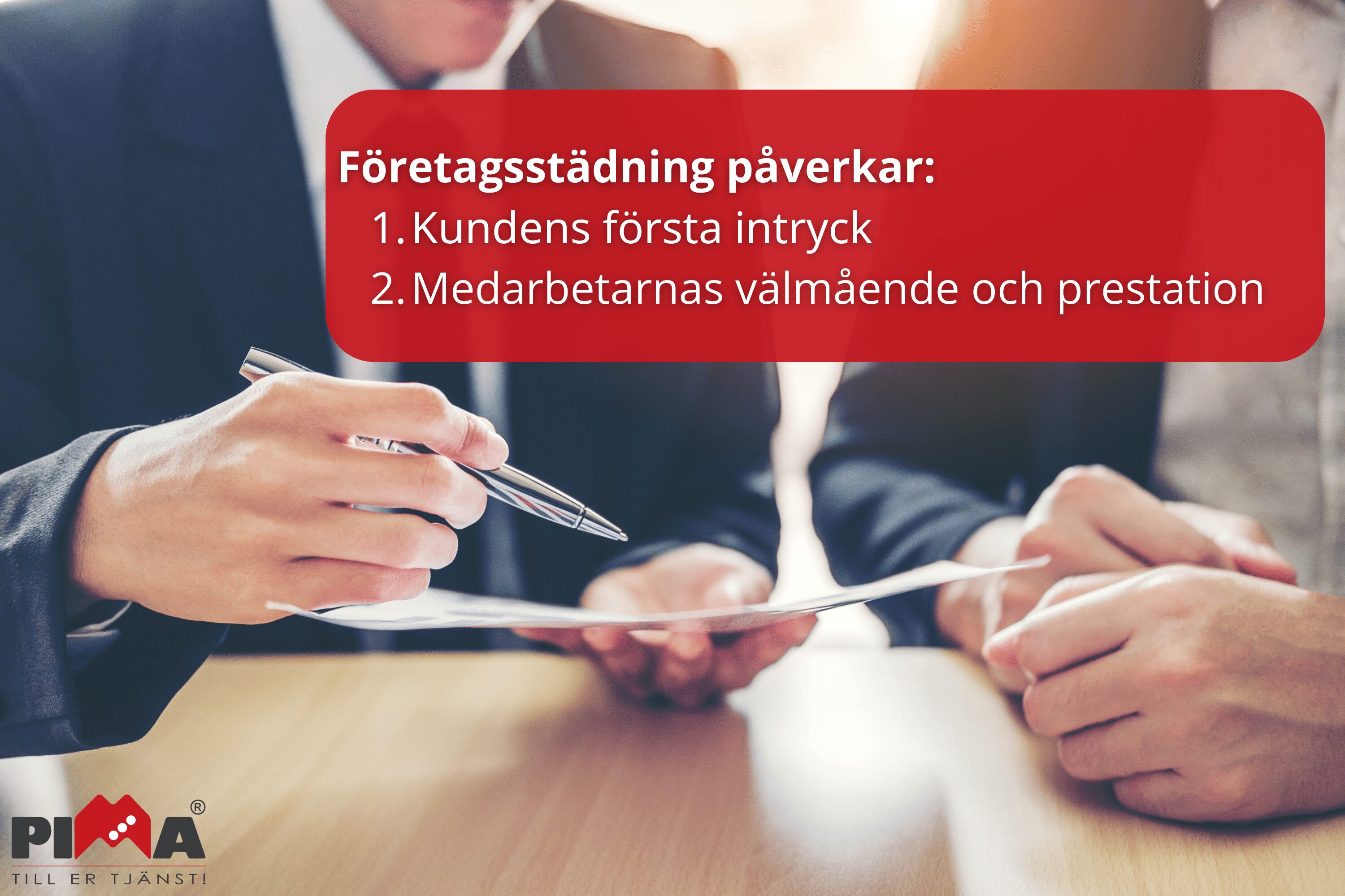 Hur påverkar företagsstädning verksamheten?Bild som visar två män i kostym sittande bredvid varandra Hur påverkar företagsstädning verksamheten?Bild som visar två män i kostym sittande bredvid varandra