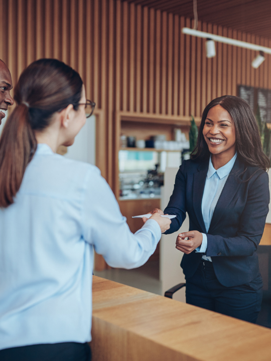 pima levererar professionella receptionstjänster