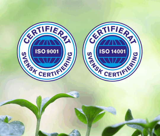 Våra ceritfieringarna