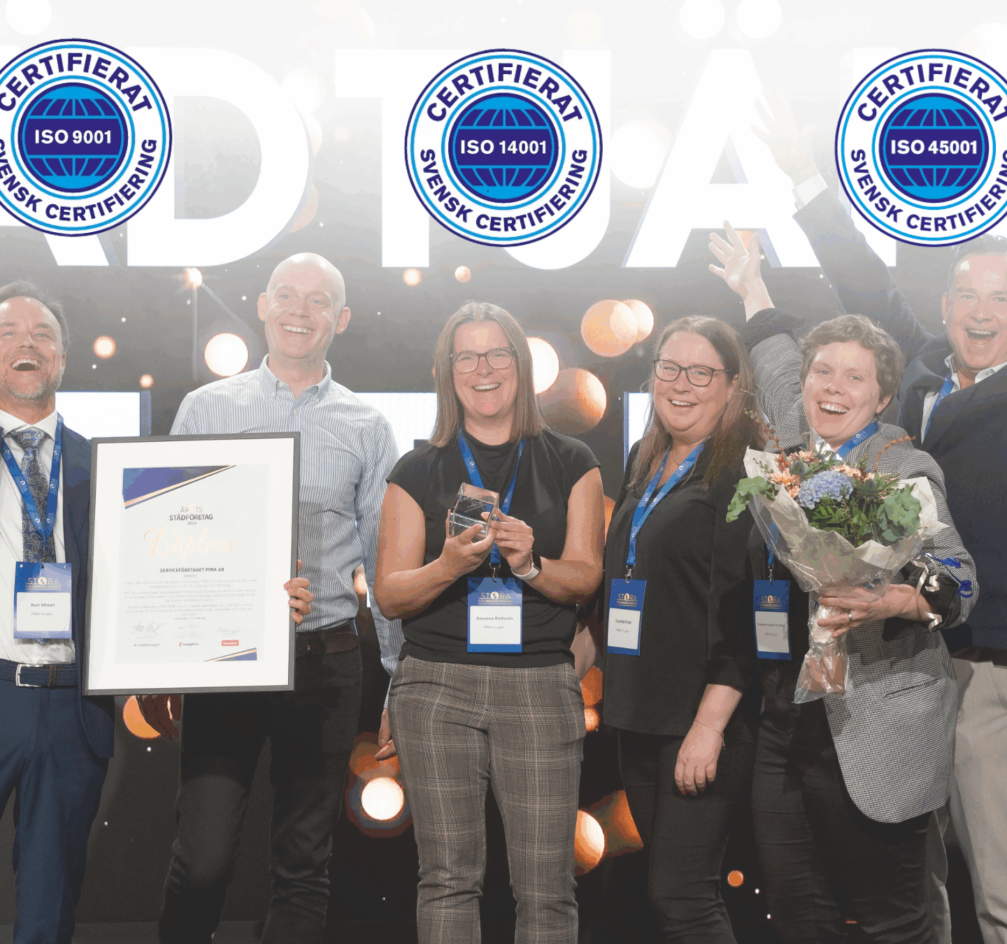 Nominerade till årets städföretag 2025