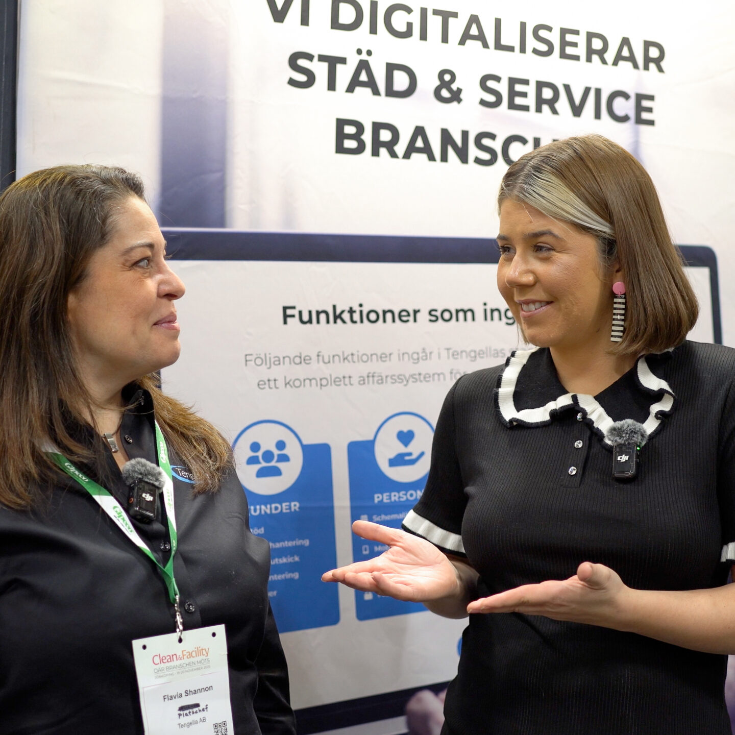 AI diskussion på mässan