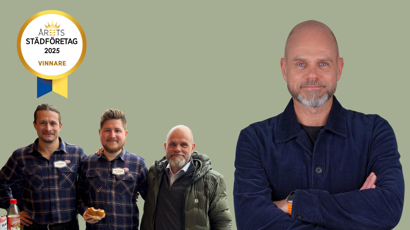 Stefan med kunder - PIMA